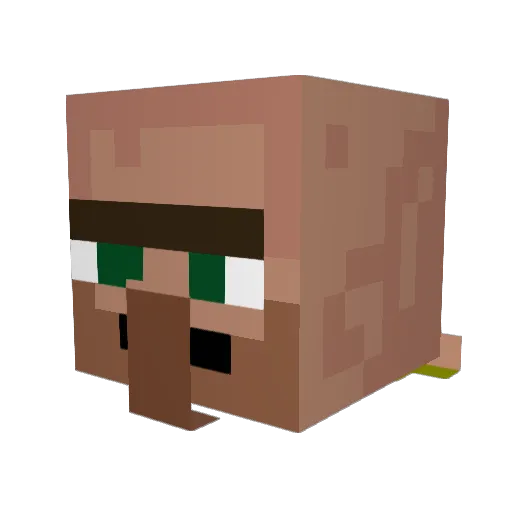 Artigeardit69 Minecraft avatar head, 3D render