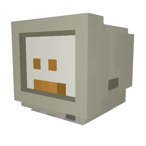 Artik001 Minecraft avatar head, 3D render