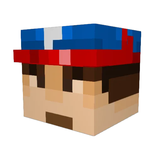 Artim2020 Minecraft avatar head, 3D render