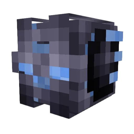 ArtisticWarrior Minecraft avatar head, 3D render