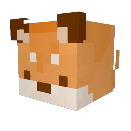 Artistic_gremlin Minecraft avatar head, 3D render
