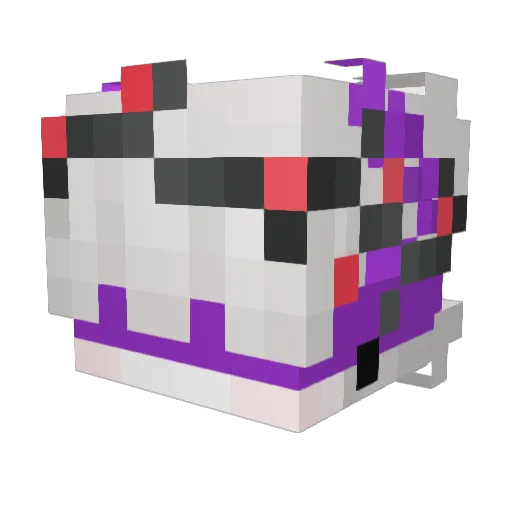 Artix_3083 Minecraft avatar head, 3D render