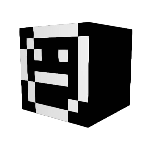 ArtoriaTTTT Minecraft avatar head, 3D render
