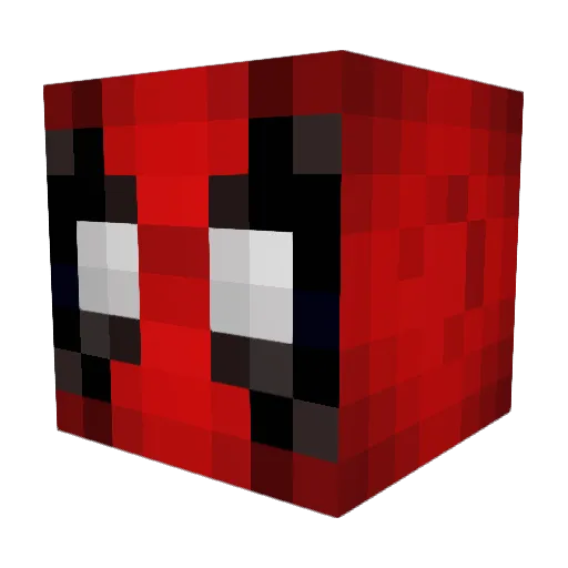 Artories Minecraft avatar head, 3D render