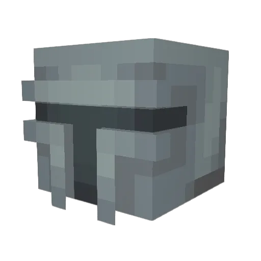 ArtoriusPrime Minecraft avatar head, 3D render