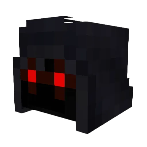 Artrom27 Minecraft avatar head, 3D render
