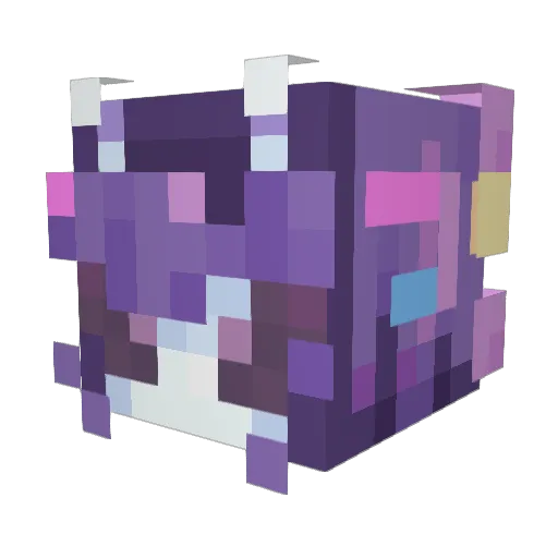 ArtsyDragon7 Minecraft avatar head, 3D render