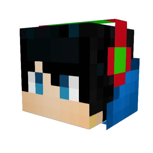 Artturi2006 Minecraft avatar head, 3D render