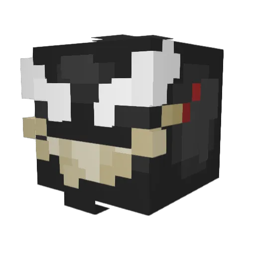 ArturSamr Minecraft avatar head, 3D render