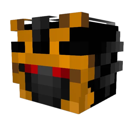 Arturo2012 Minecraft avatar head, 3D render