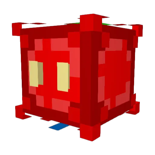 Arty_IO Minecraft avatar head, 3D render