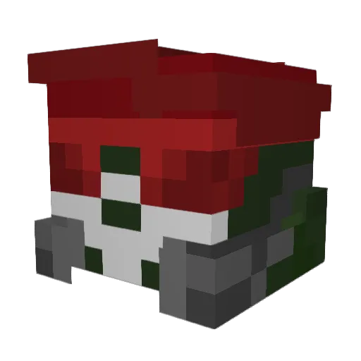 Artyom1134 Minecraft avatar head, 3D render