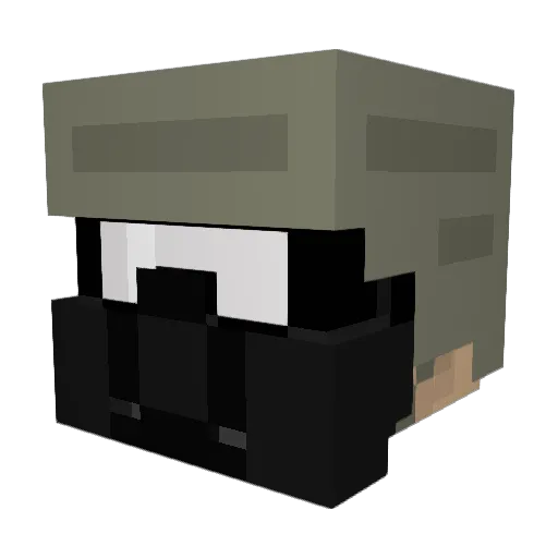 Artyom_LBD Minecraft avatar head, 3D render