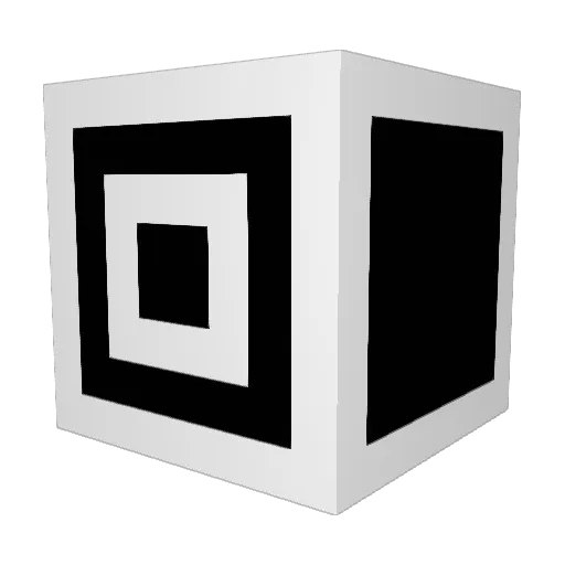 Arudarg Minecraft avatar head, 3D render