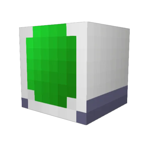 Arusu614 Minecraft avatar head, 3D render