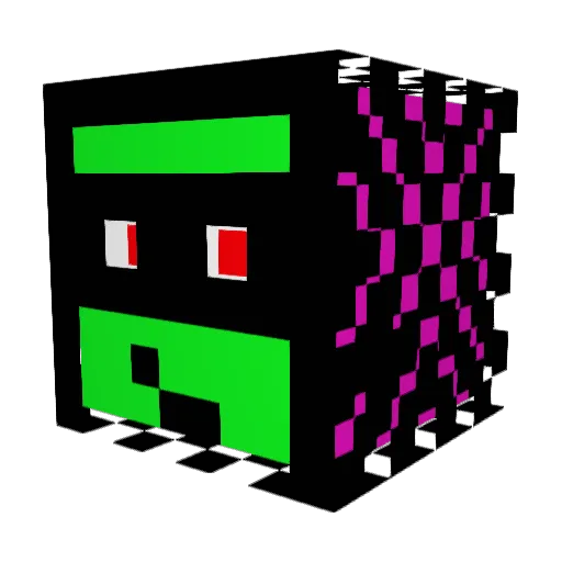 Arvid_kn8 Minecraft avatar head, 3D render