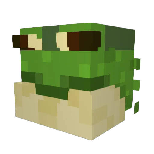 Arvin15 Minecraft avatar head, 3D render