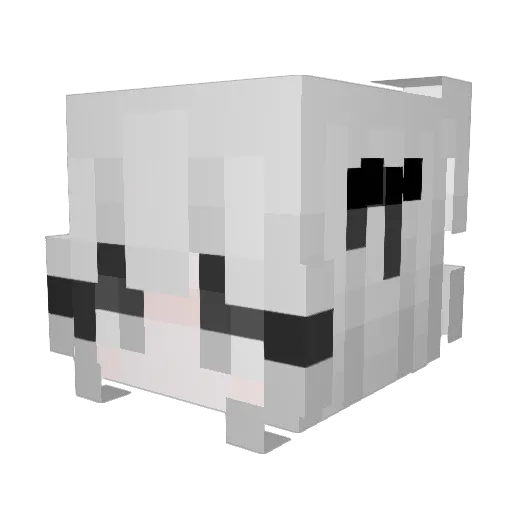 ArvinSenseii Minecraft avatar head, 3D render