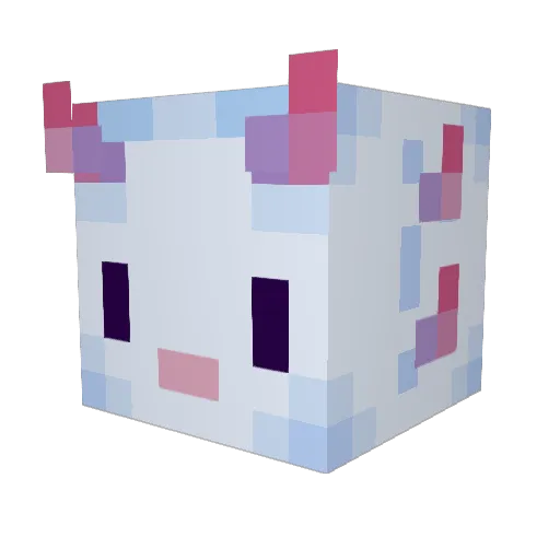 Arvor_ Minecraft avatar head, 3D render