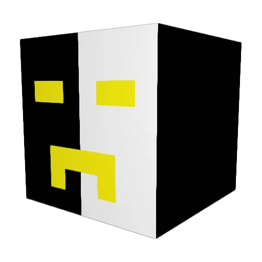 Arvsn Minecraft avatar head, 3D render