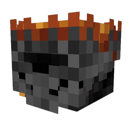 Arxnious Minecraft avatar head, 3D render