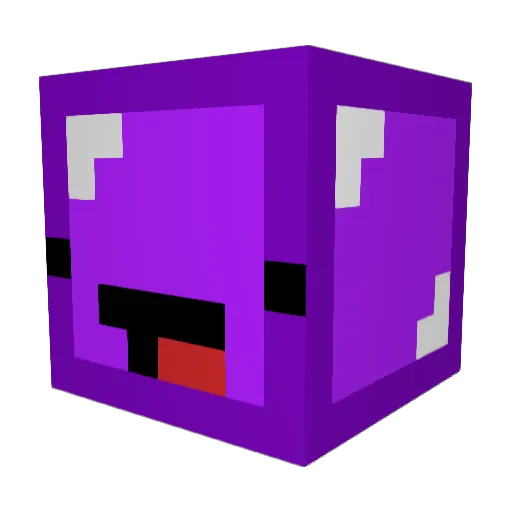 Arxtiicz Minecraft avatar head, 3D render