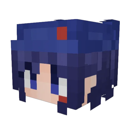 AryanLBG_YT Minecraft avatar head, 3D render