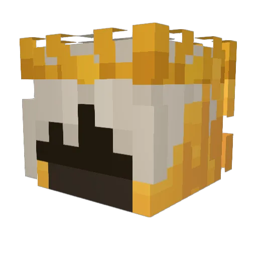 AryanYT Minecraft avatar head, 3D render