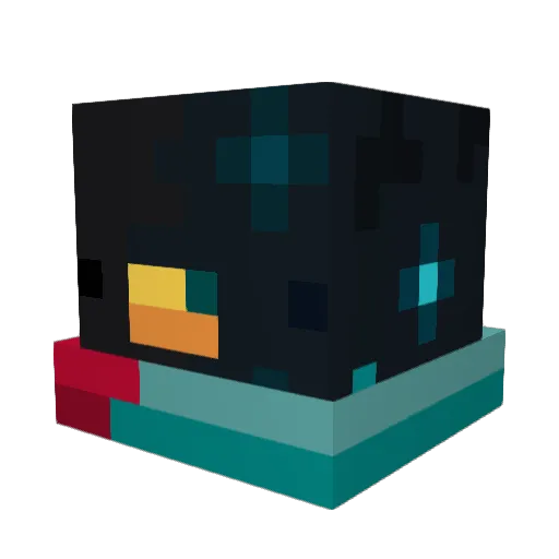 ArzZik Minecraft avatar head, 3D render