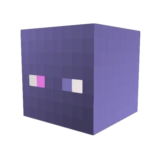 Arzaro Minecraft avatar head, 3D render