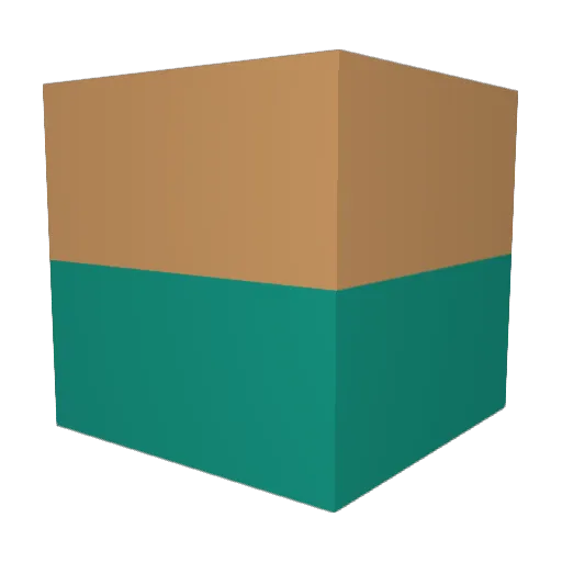 Arzen1c Minecraft avatar head, 3D render