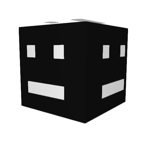 Arzol18 Minecraft avatar head, 3D render