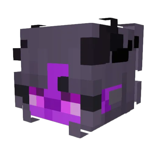 AsamiBelladonna Minecraft avatar head, 3D render
