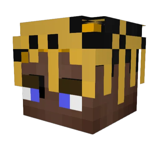 Asap_Rocker Minecraft avatar head, 3D render