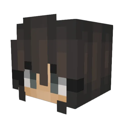 Asaploveit42 Minecraft avatar head, 3D render