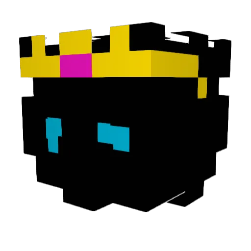 AsariCuy Minecraft avatar head, 3D render