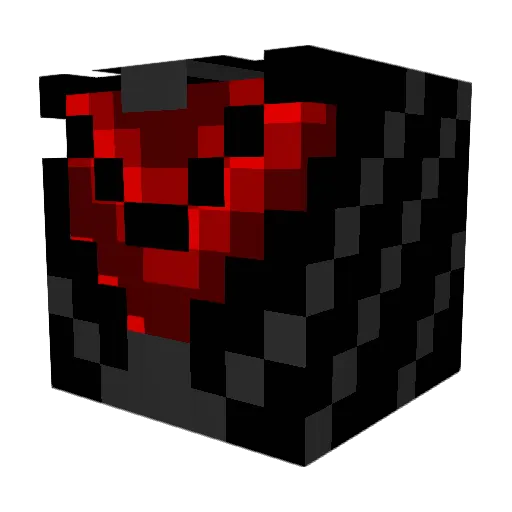 Asatrupagan Minecraft avatar head, 3D render