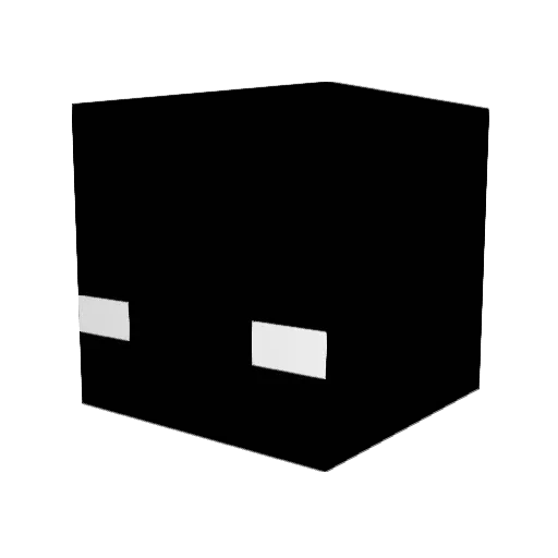 Asbestox_ Minecraft avatar head, 3D render