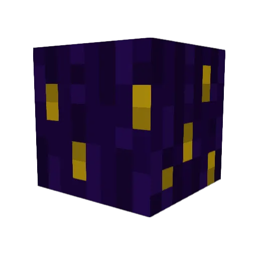 Asborn Minecraft avatar head, 3D render