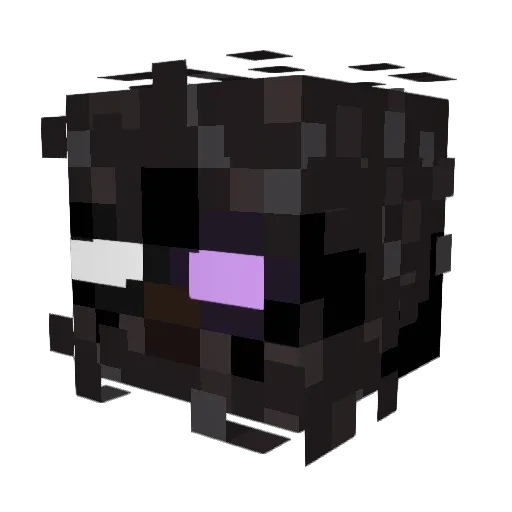 Asc414 Minecraft avatar head, 3D render