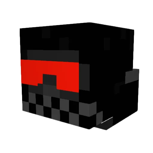Ascalon81 Minecraft avatar head, 3D render