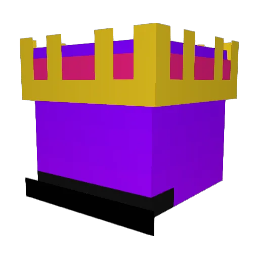 Asekasino Minecraft avatar head, 3D render
