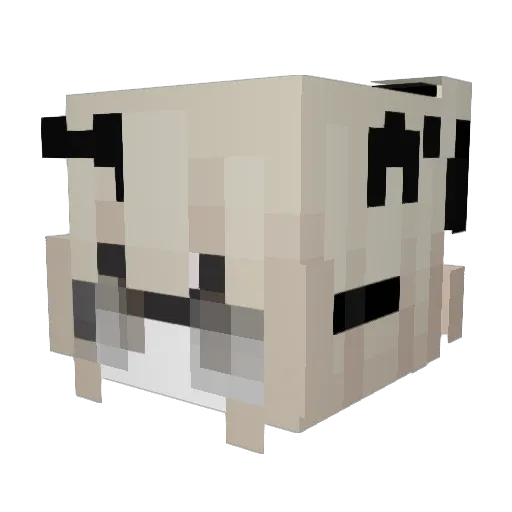 AsenG__ Minecraft avatar head, 3D render