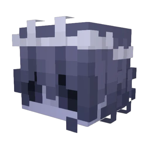 Asevire Minecraft avatar head, 3D render
