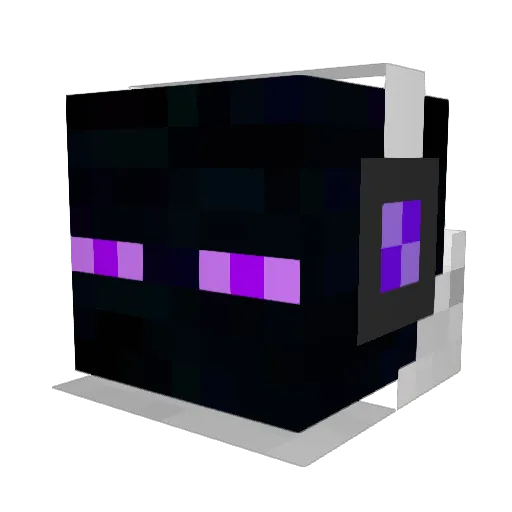 AsfoxyI Minecraft avatar head, 3D render