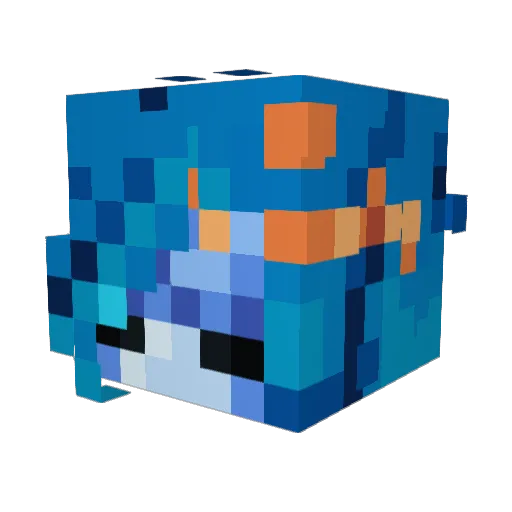 AshGamingXP Minecraft avatar head, 3D render