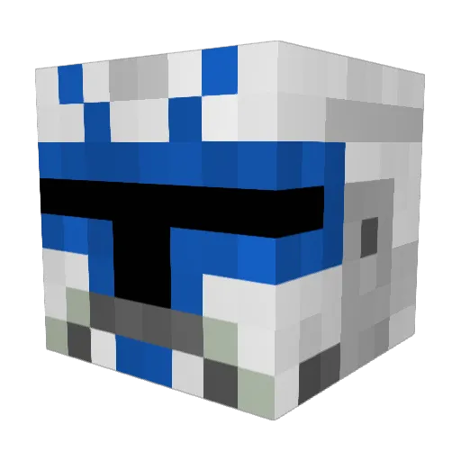AshMpoo69 Minecraft avatar head, 3D render
