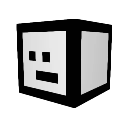AshSkull Minecraft avatar head, 3D render