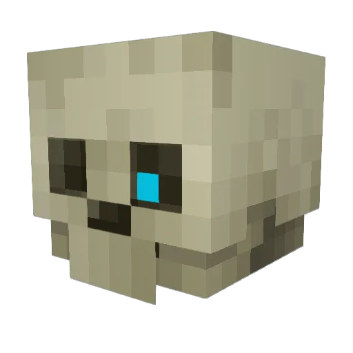 Minecraft-Avatar von AshTheChaoo: Kopf als 3D-Render