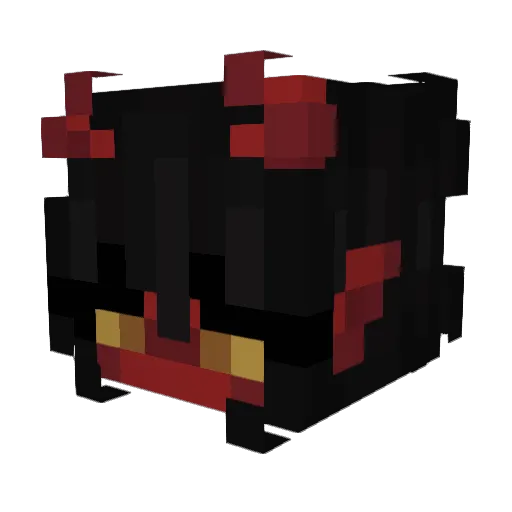 AshVano Minecraft avatar head, 3D render